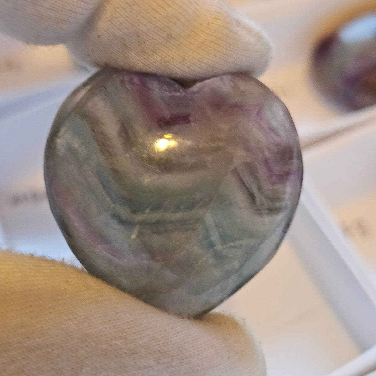 Premium Fluorite Hearts