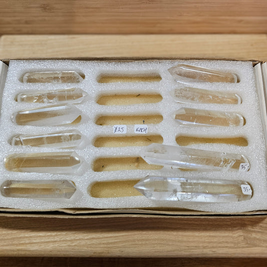 Clear Quartz Massage Wands