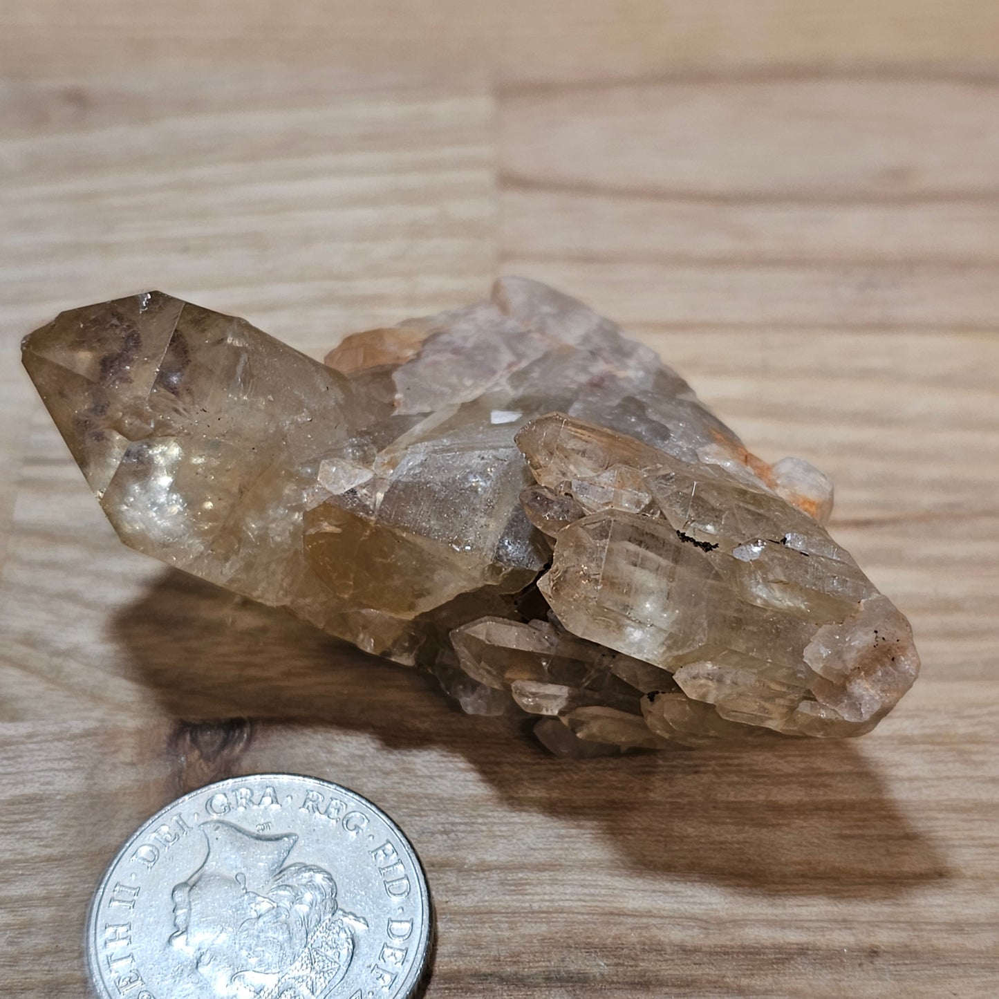 Natural, Raw Kundalini Citrine from the D.R.O.Congo