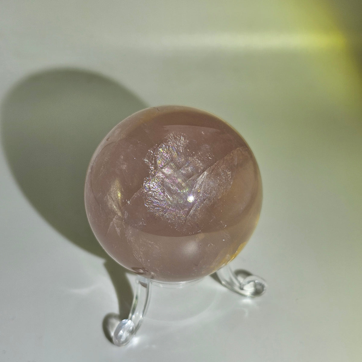 Madagascan Star Rose Quartz Spheres