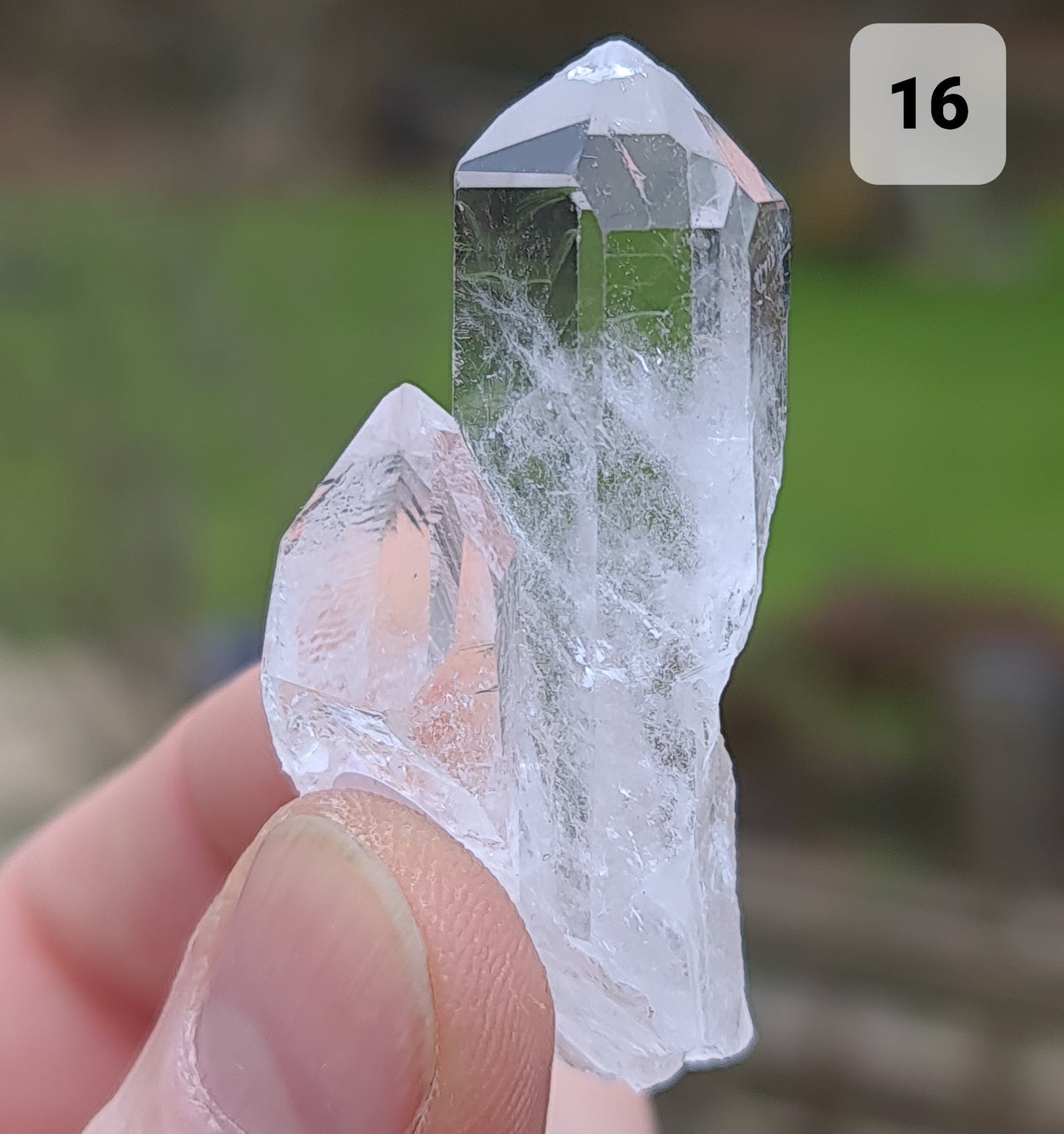 Clear Quartz Mini Cluster - Q16