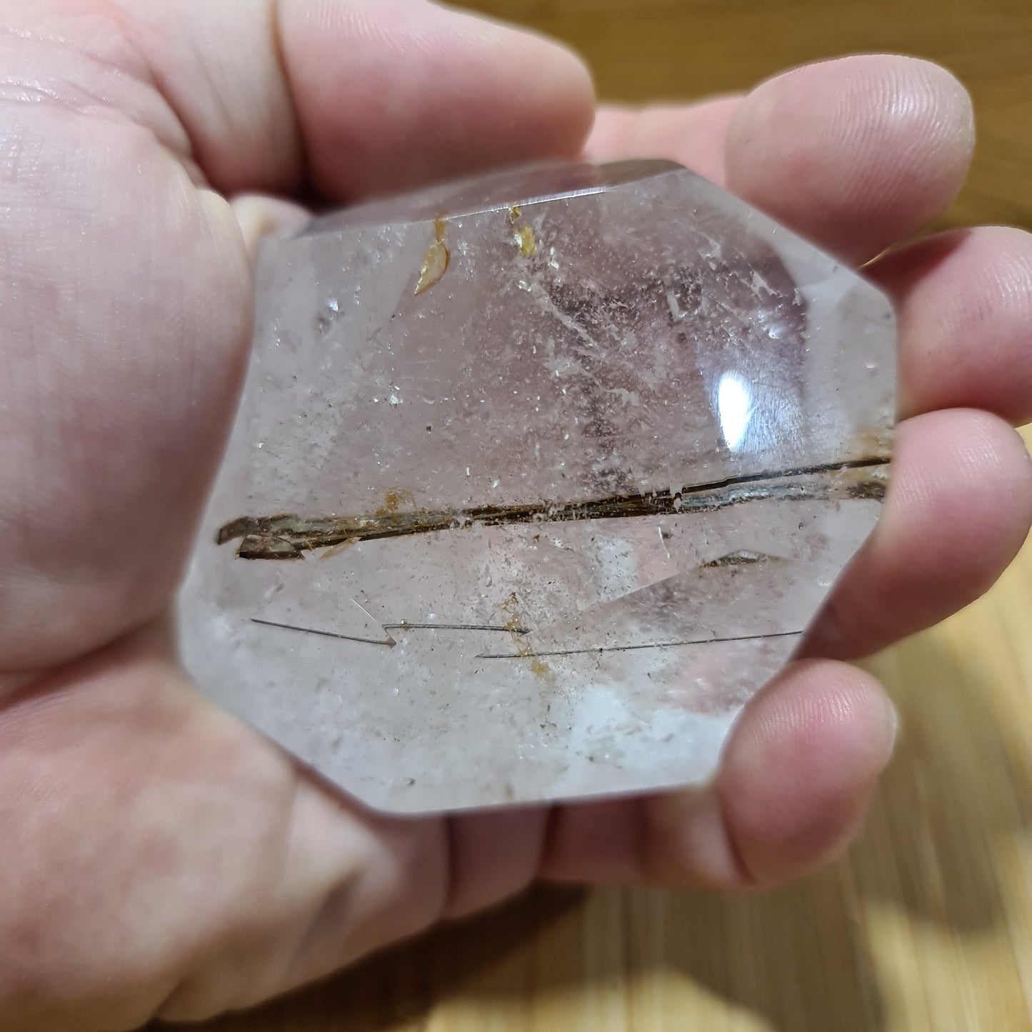Epidote in Quartz