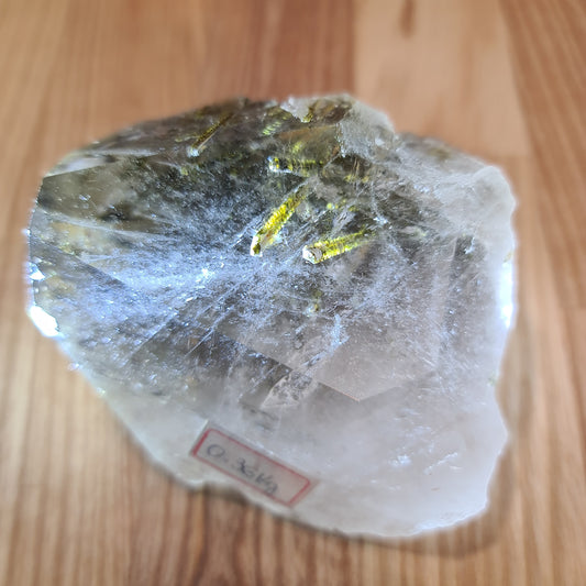 Epidote in Quartz