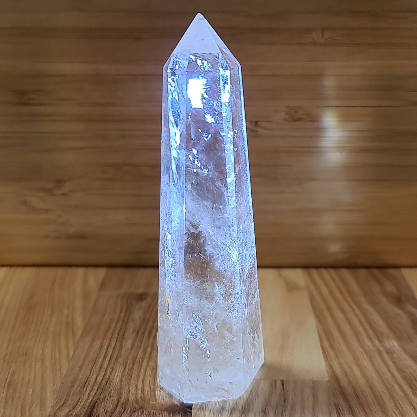 Clear Quartz Tower