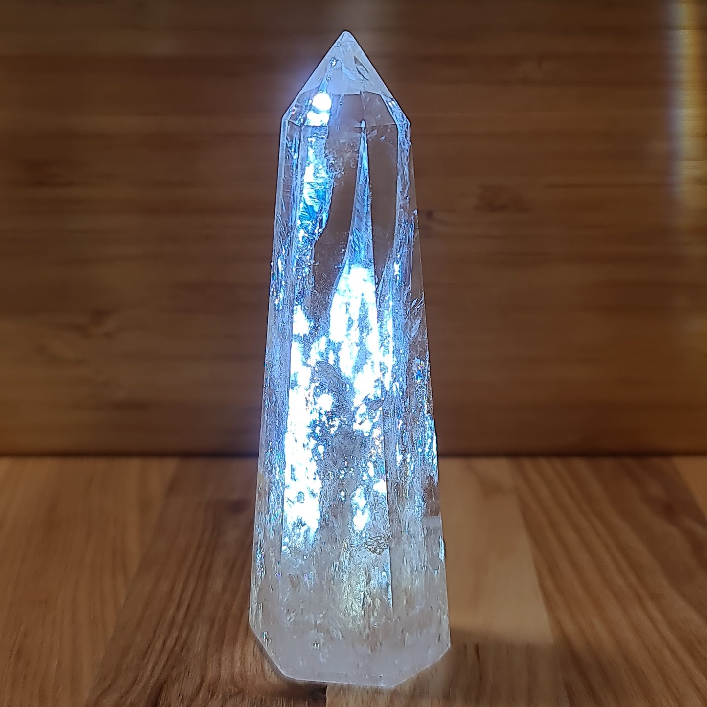 Clear Quartz Tower