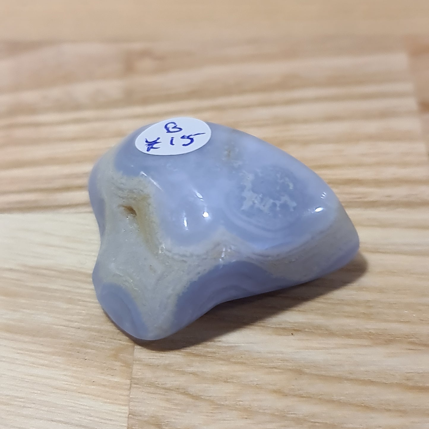 Blue Lace Agate Pebble B