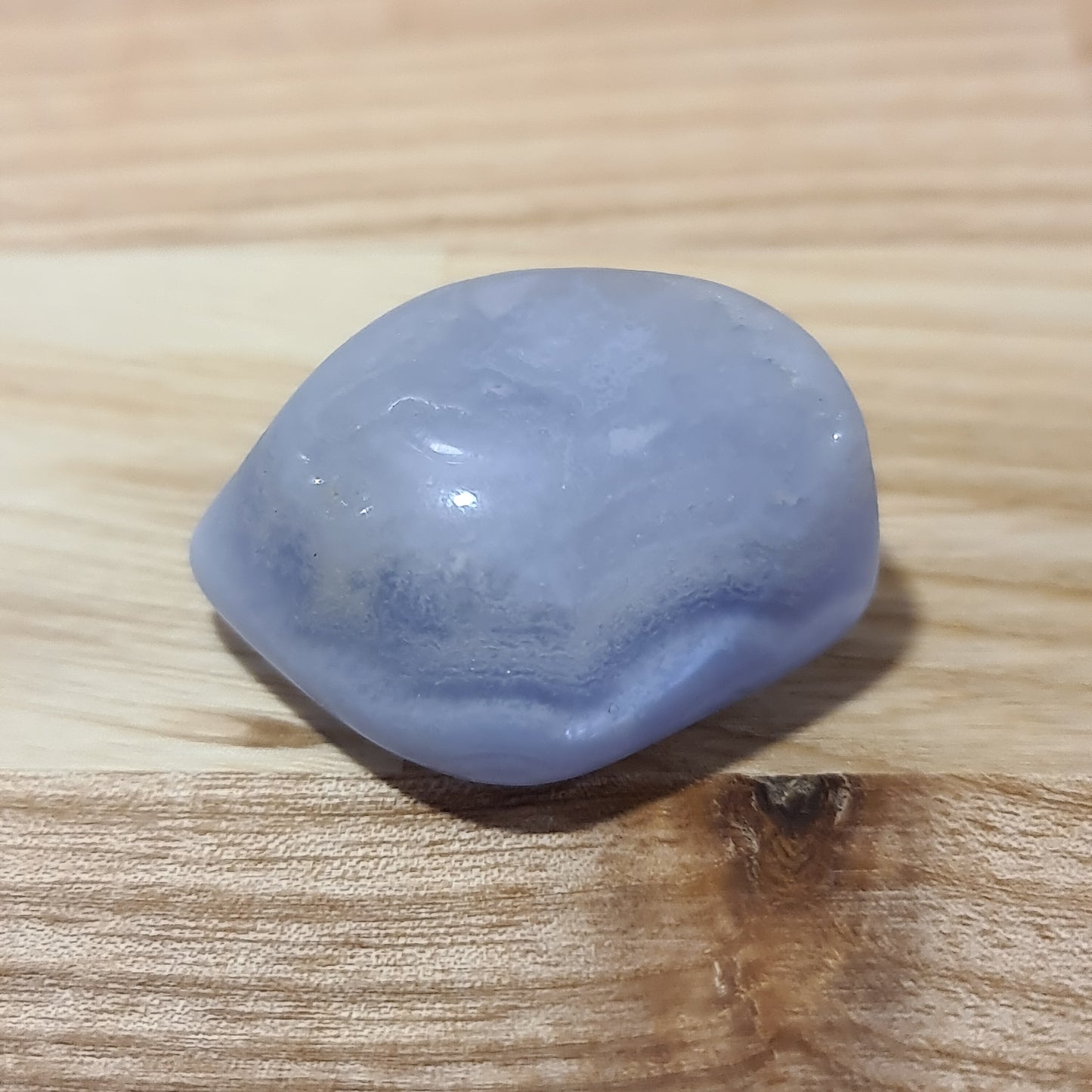 Blue Lace Agate Pebble E