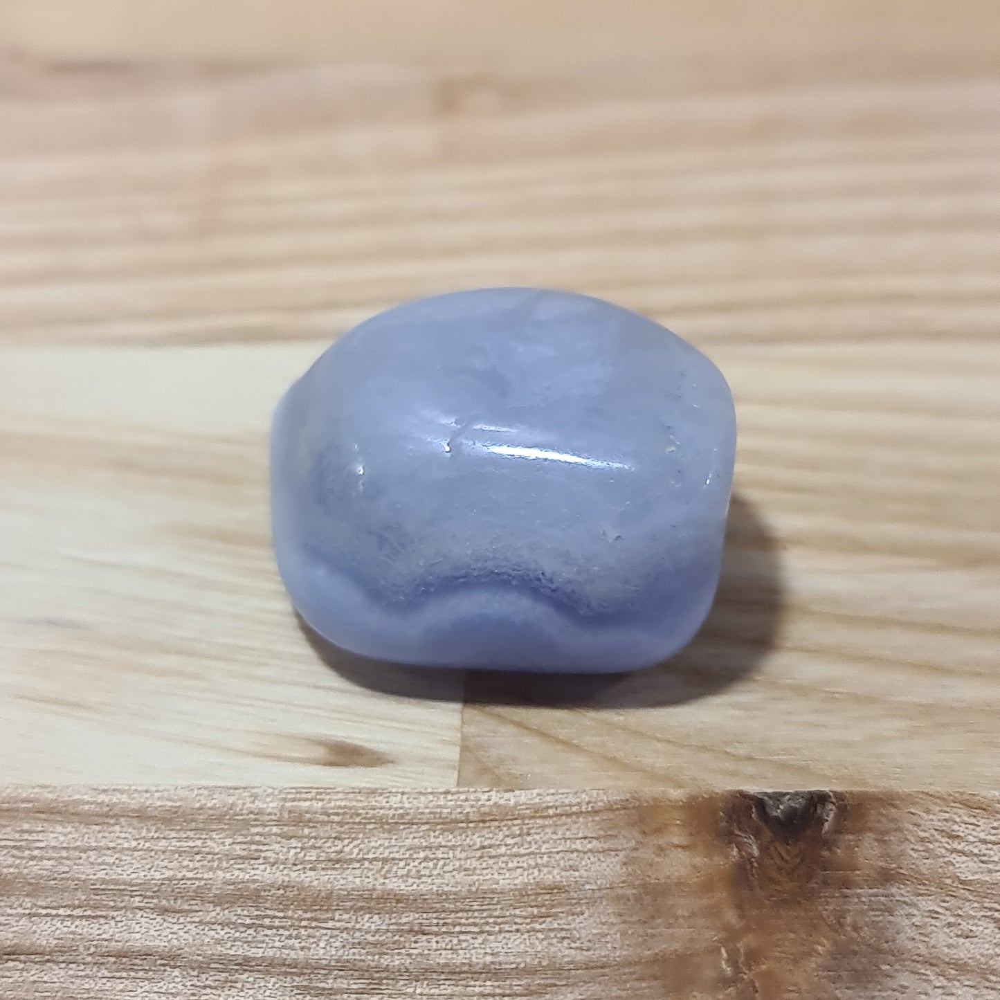 Blue Lace Agate Pebble E