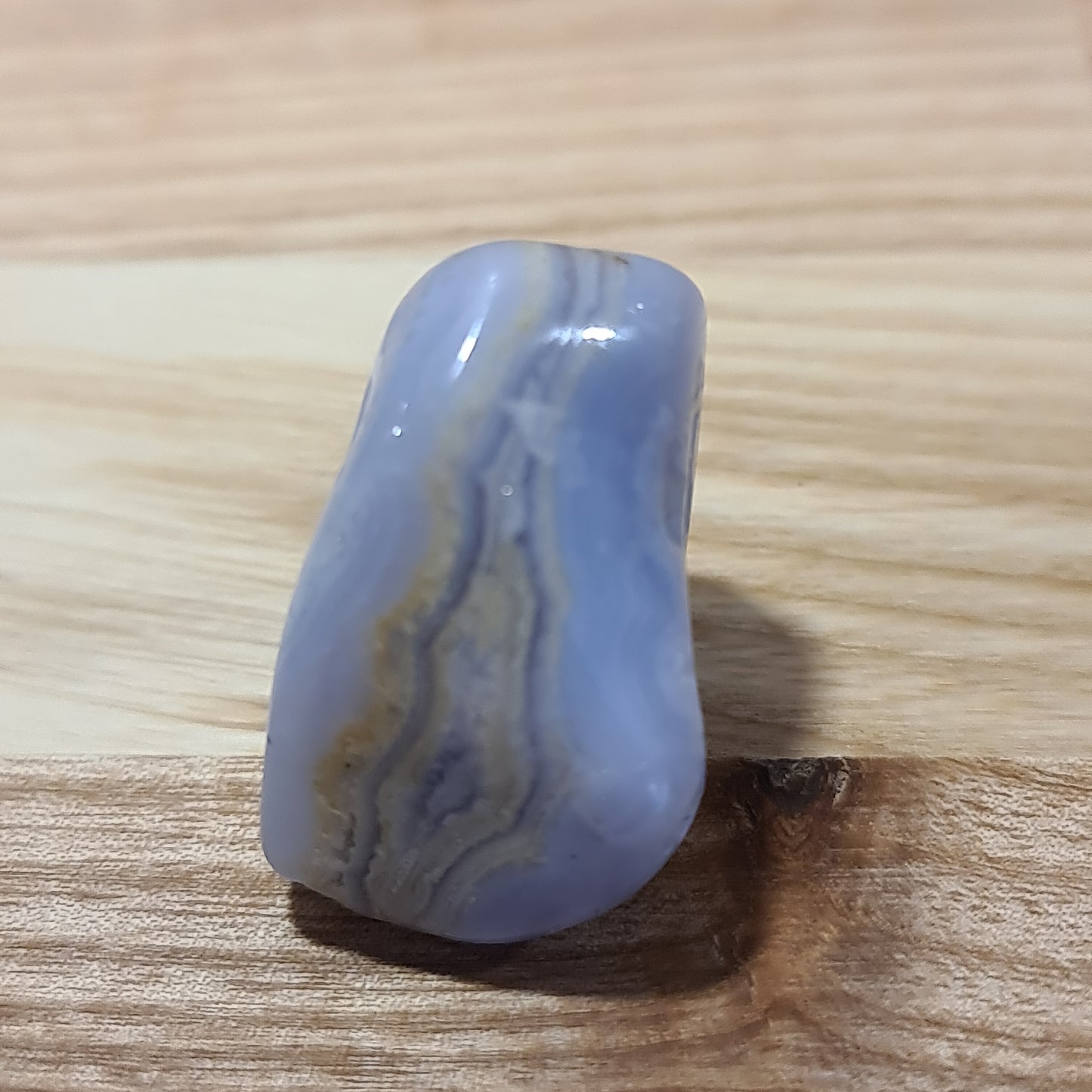 Blue Lace Agate Pebble F