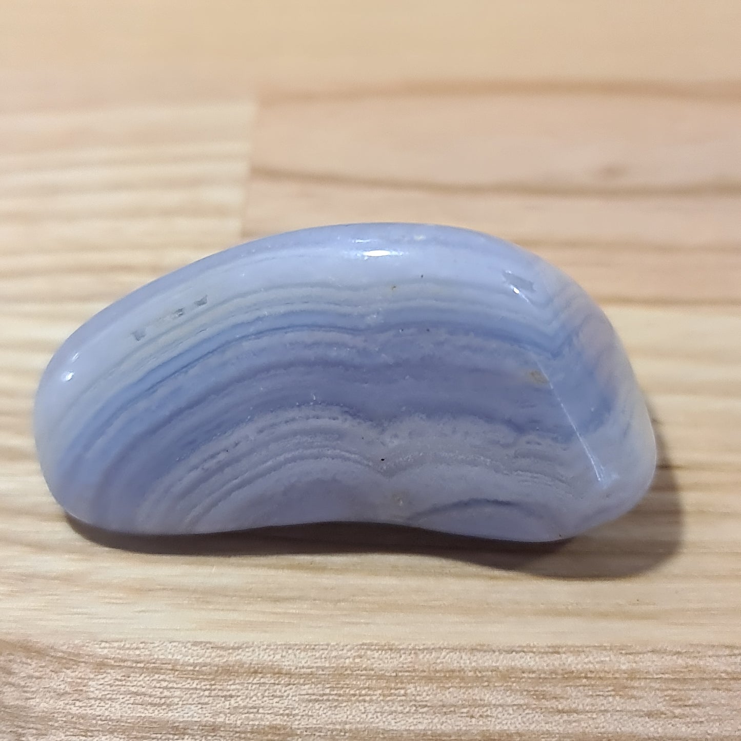 Blue Lace Agate Pebble J
