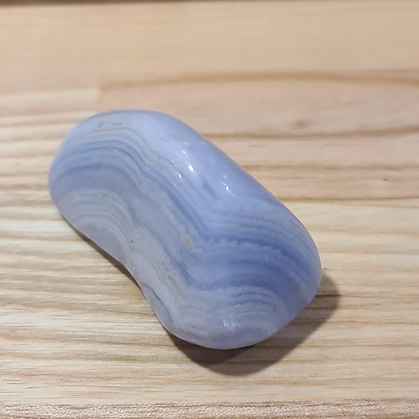Blue Lace Agate Pebble J