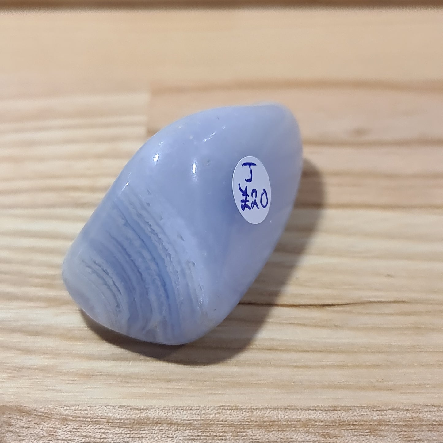 Blue Lace Agate Pebble J