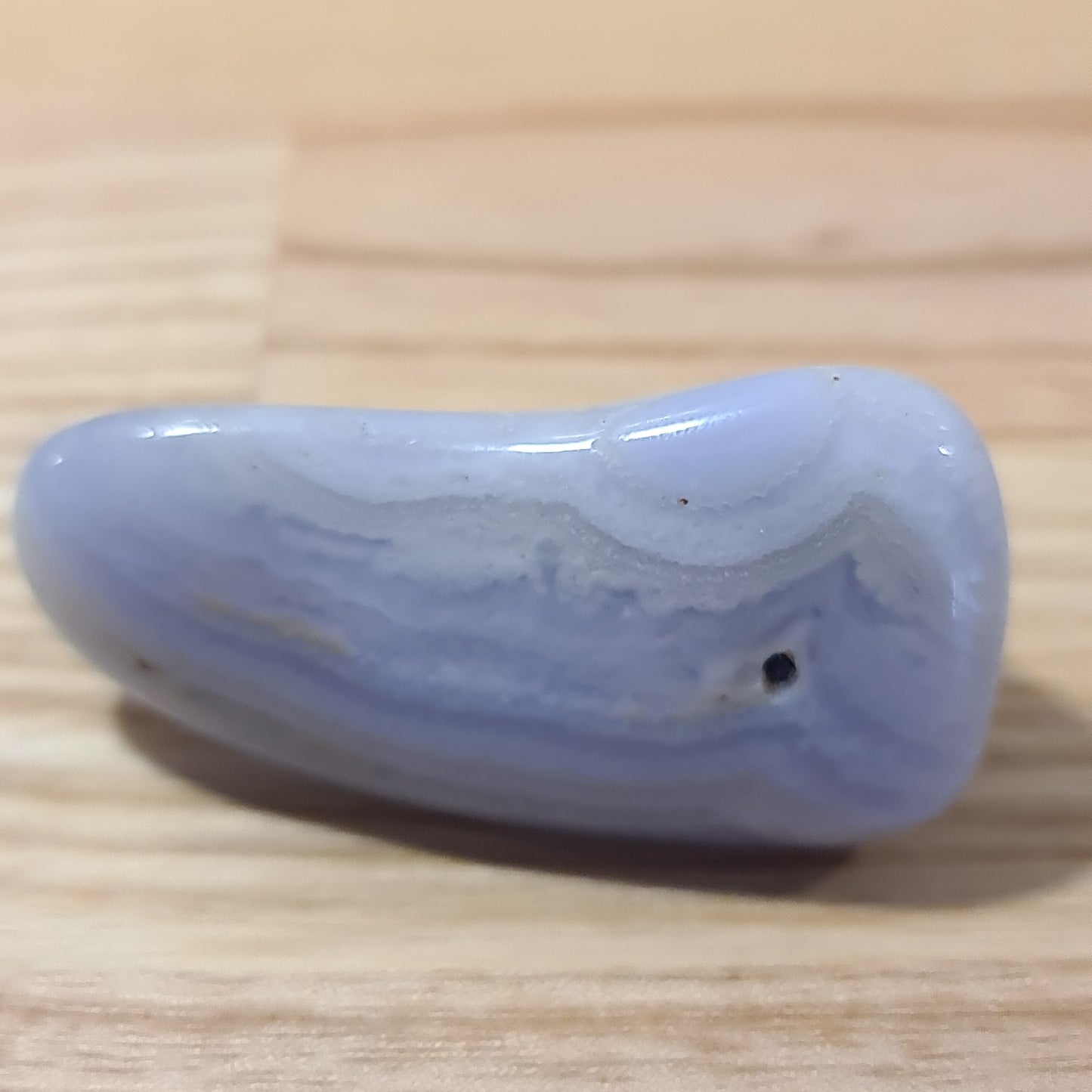 Blue Lace Agate Pebble J