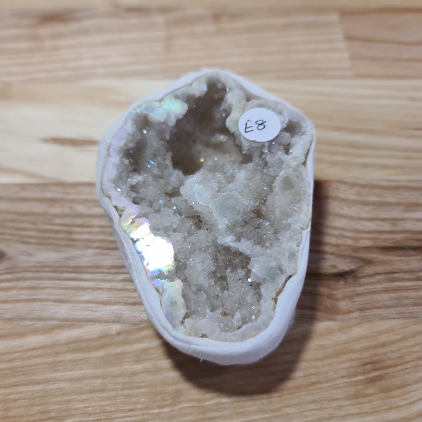 Angel Aura Quartz Geode
