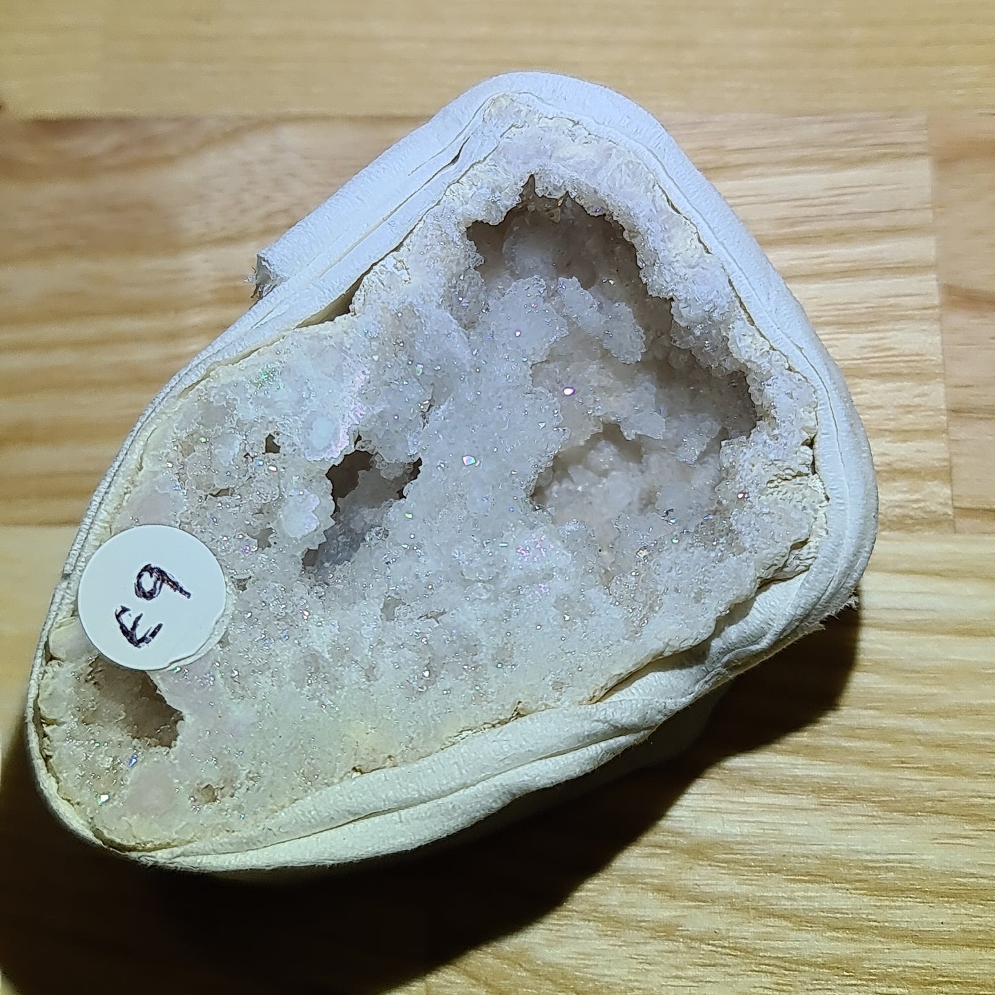 Angel Aura Quartz Geode