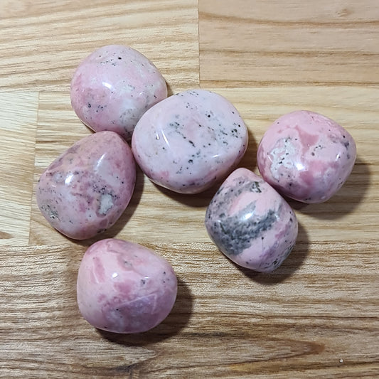 Rhodonite Tumblestone (AA grade)