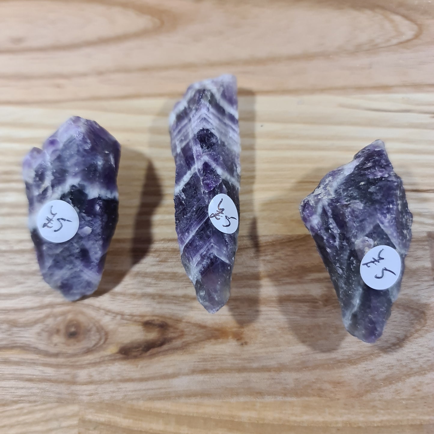 Chevron Amethyst Rough