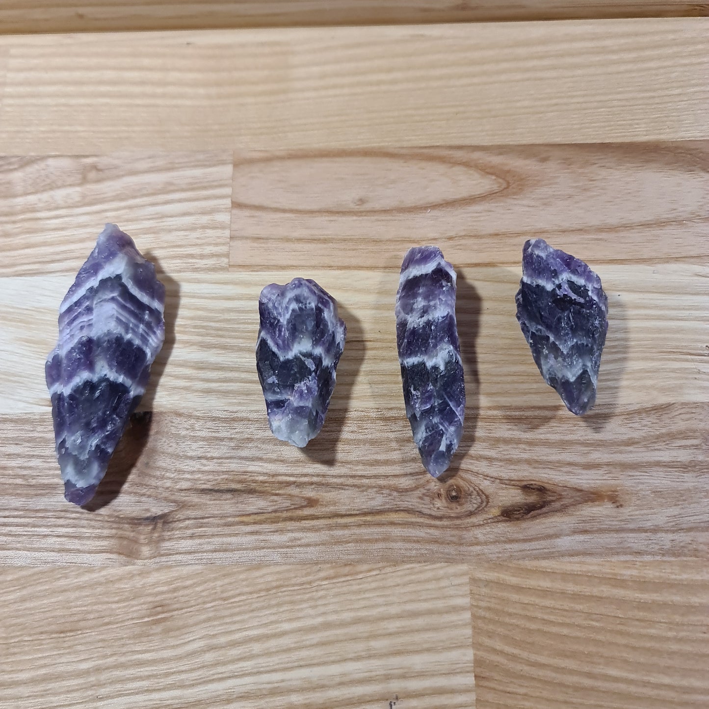 Chevron Amethyst Rough