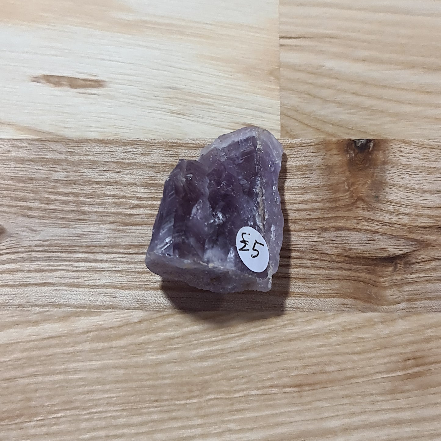 Chevron Amethyst Rough B grade