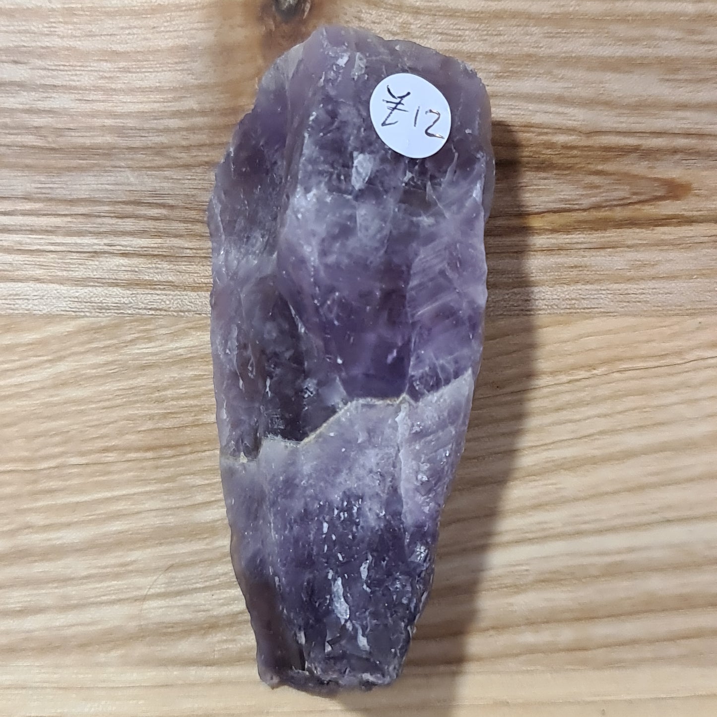 Chevron Amethyst Rough B grade