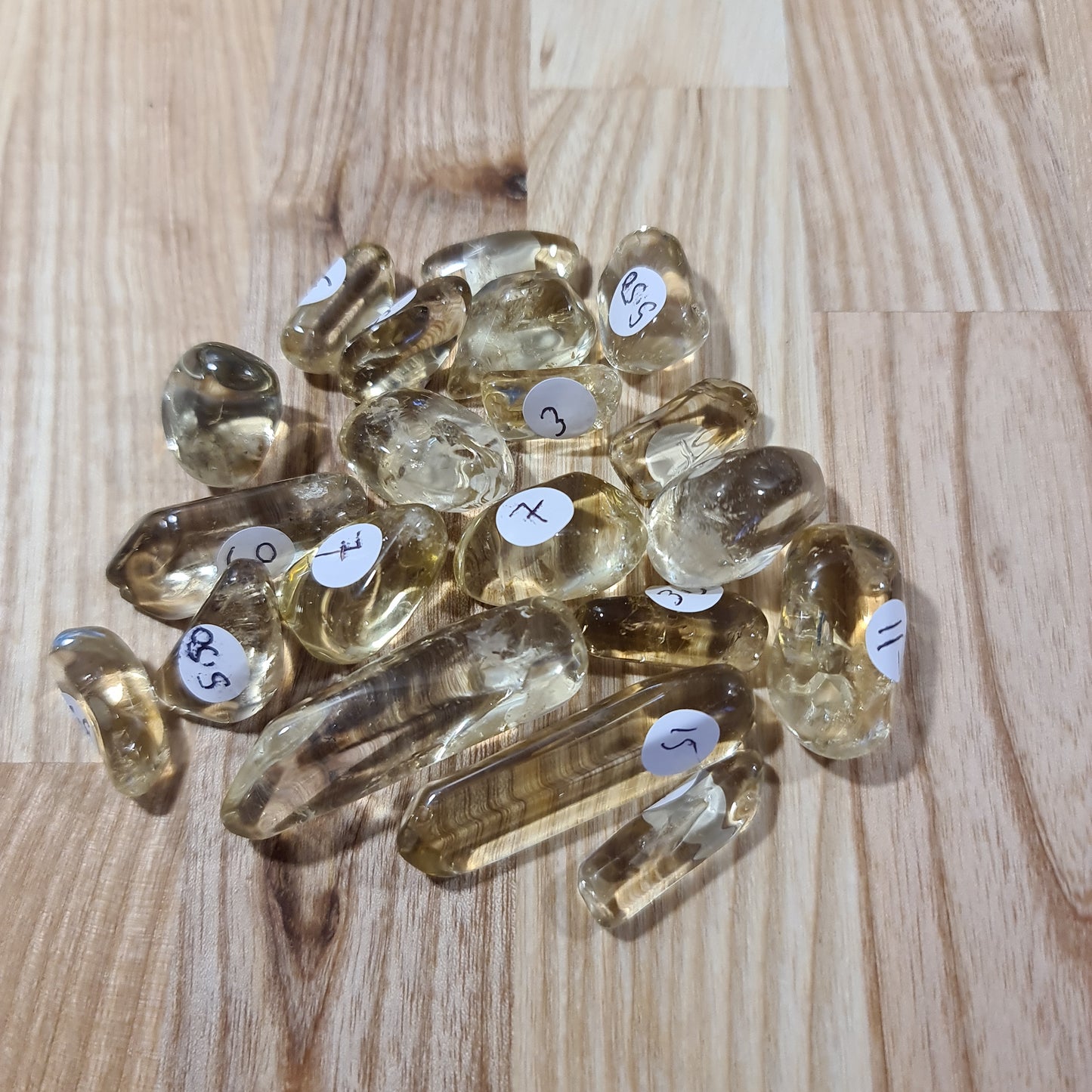 Citrine "AA" grade Tumblestones / shapes