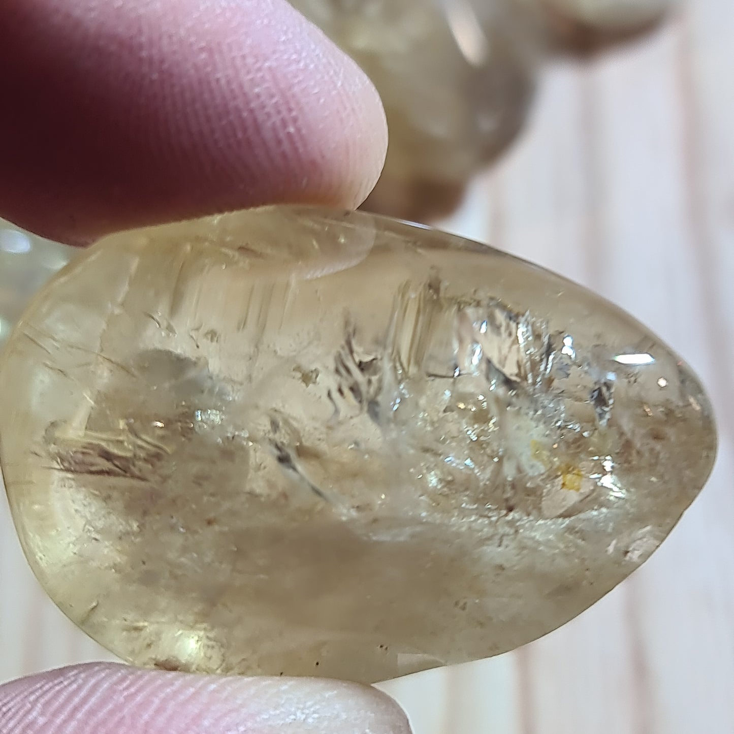 Citrine "A" grade Tumblestones / Pebbles