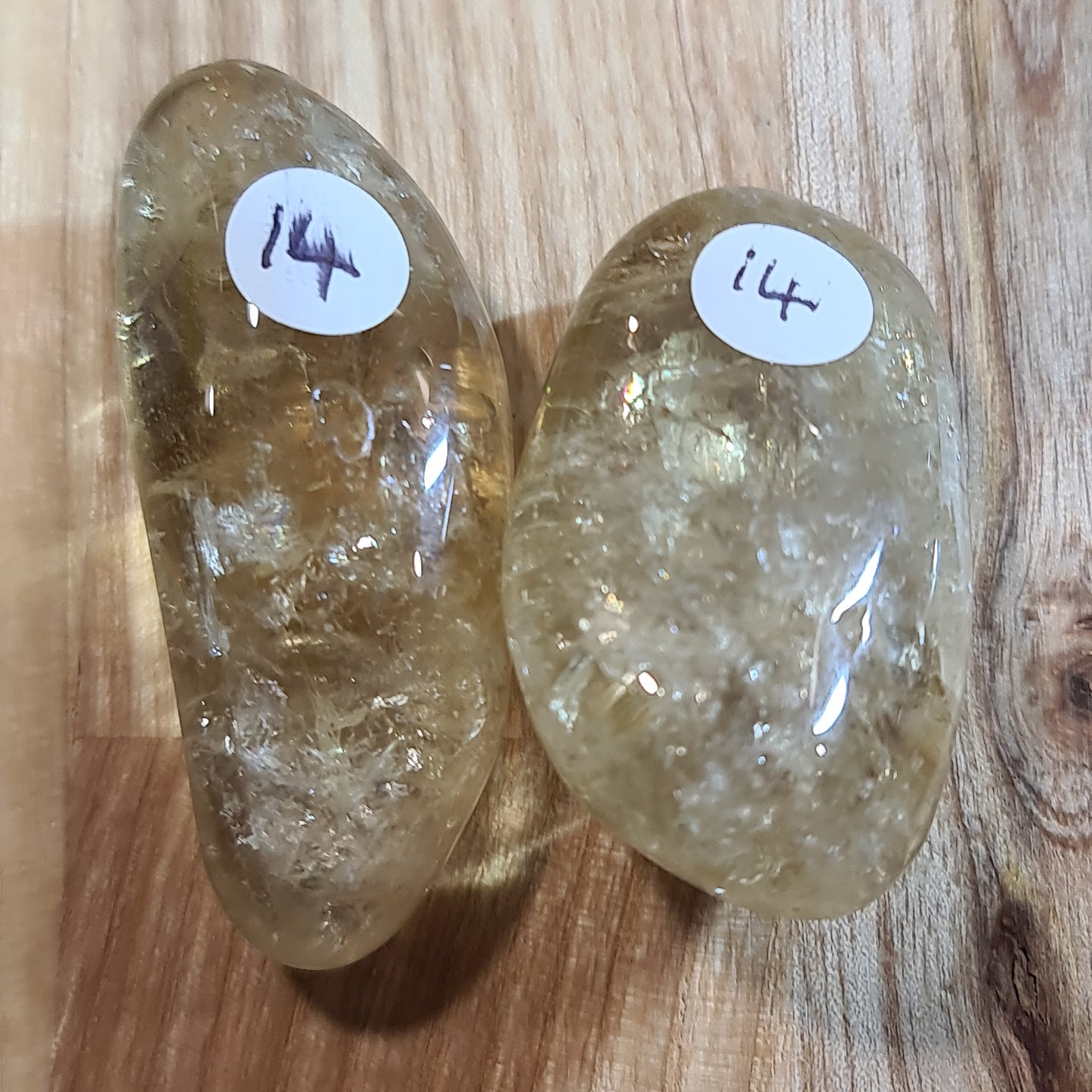 Citrine "A" grade Tumblestones / Pebbles