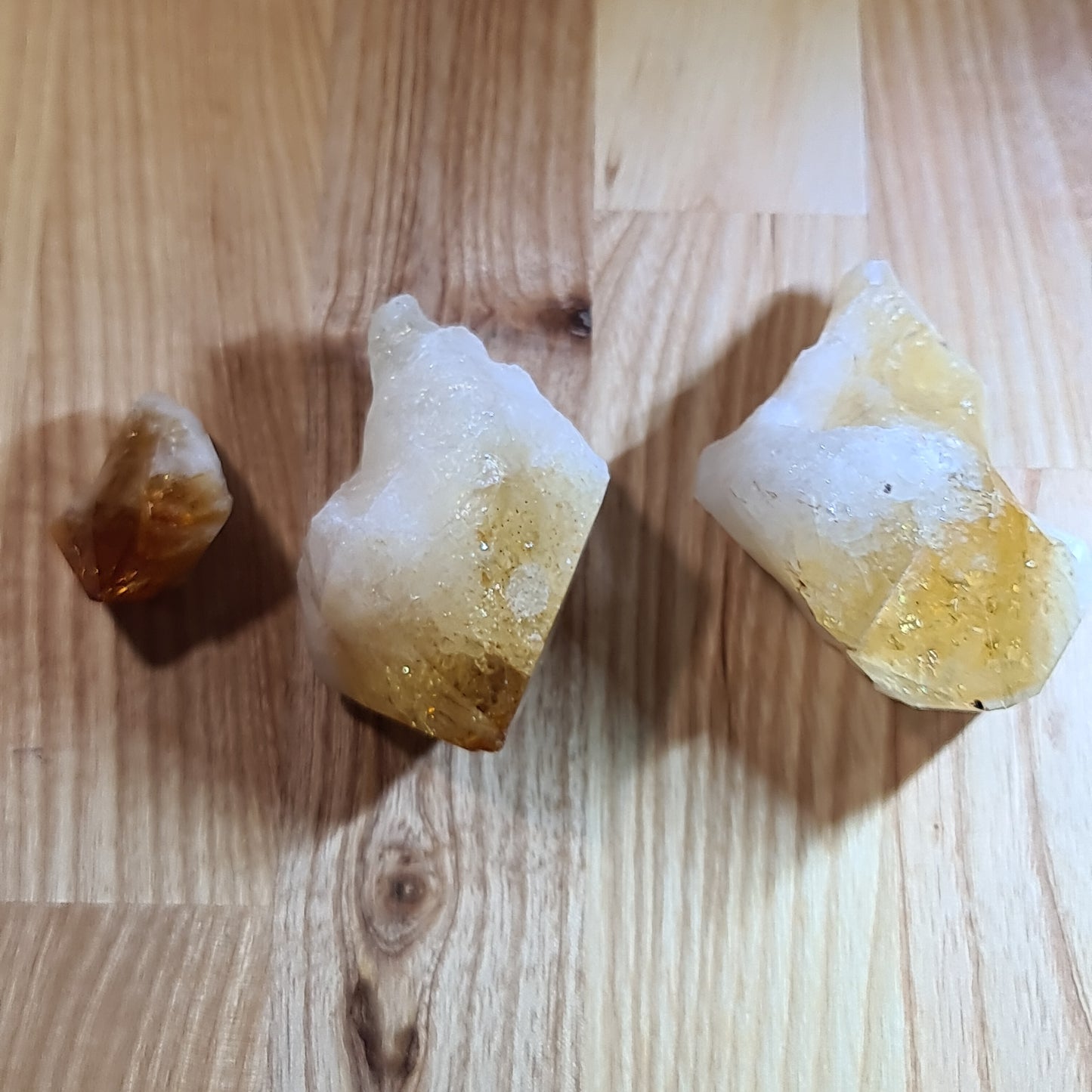 Citrine Raw Points