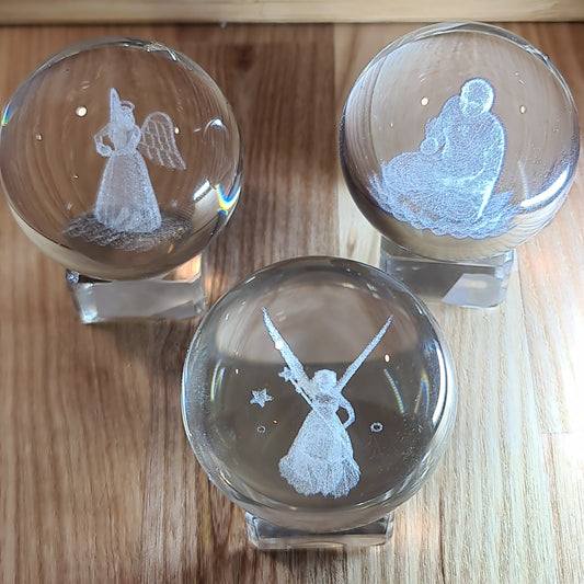 Laser Engraved Spheres