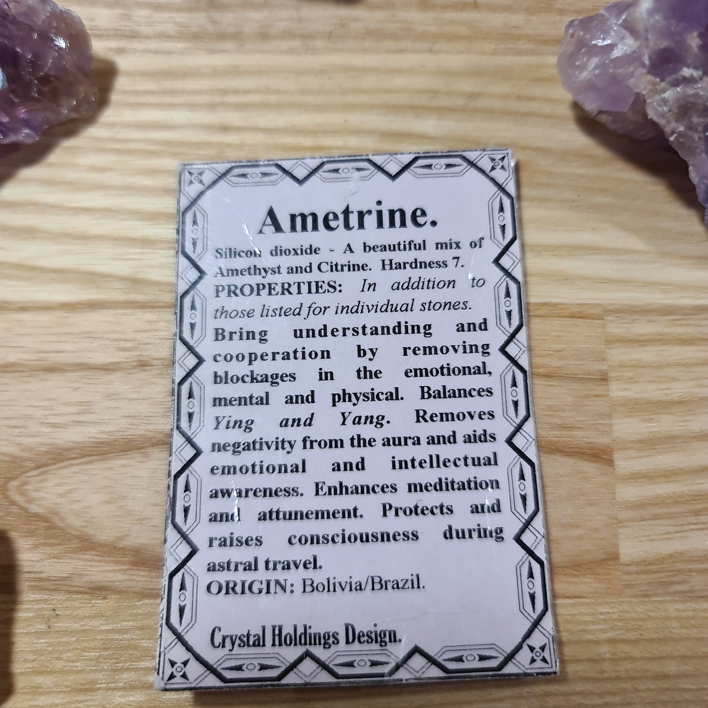 Ametrine - Raw