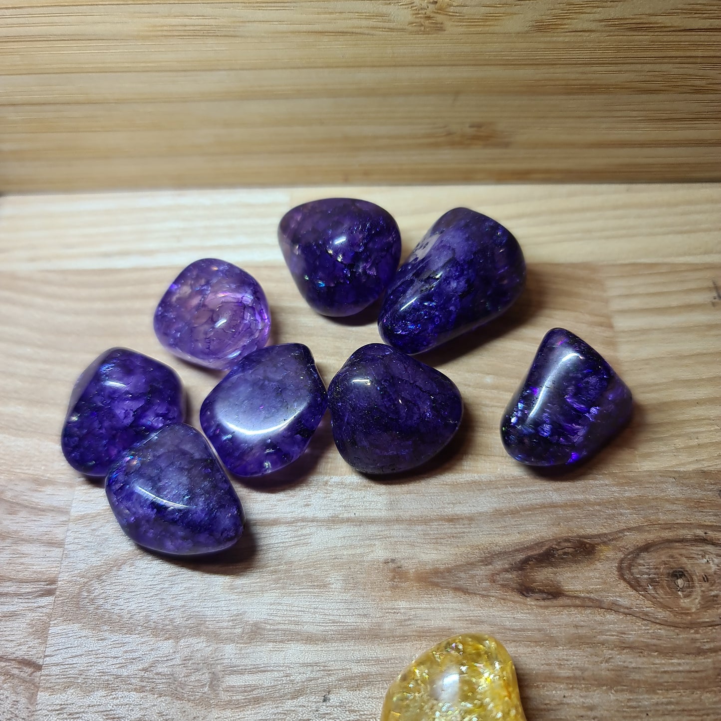 Crackle Quartz Tumblestones