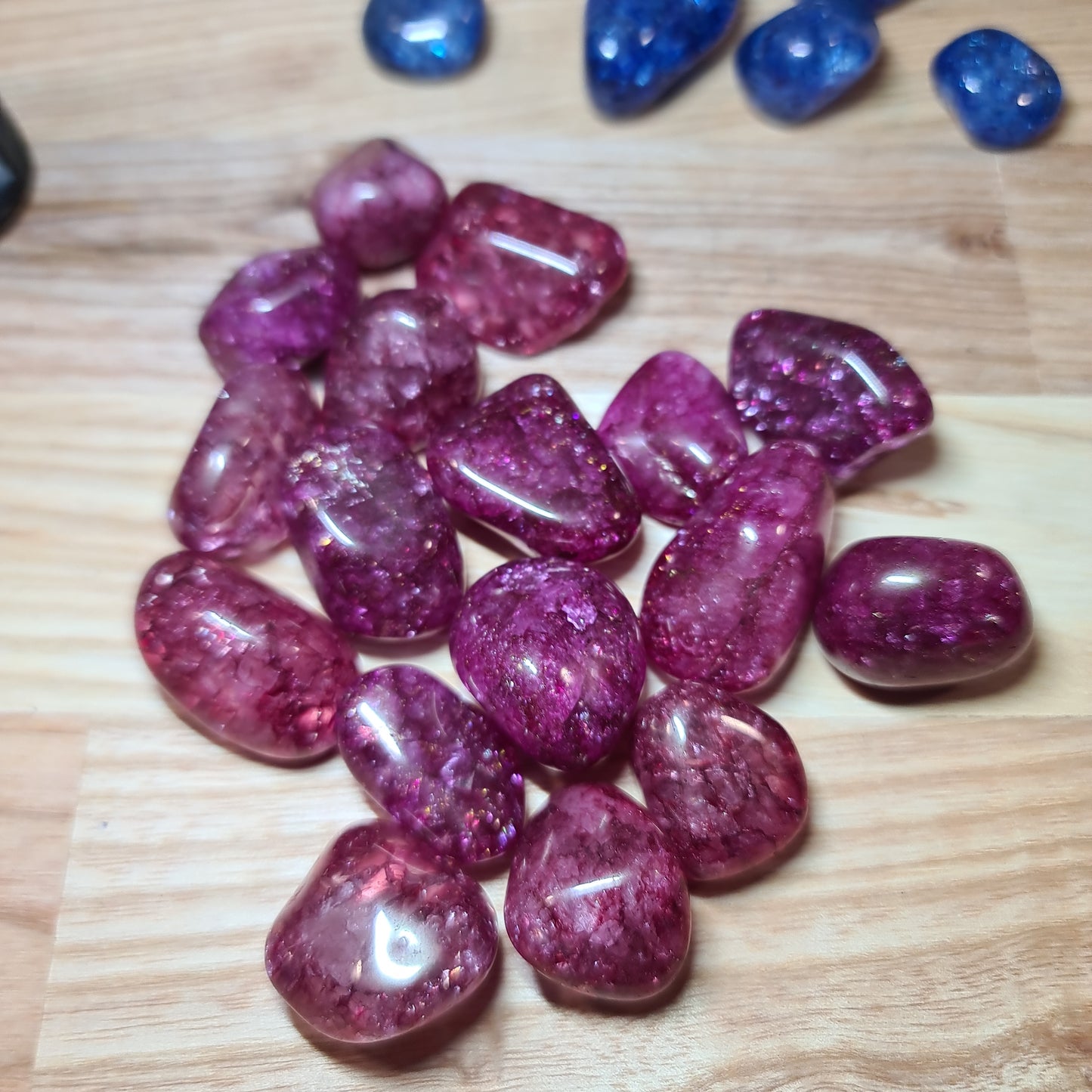 Crackle Quartz Tumblestones