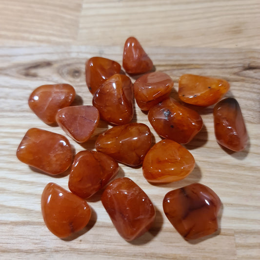 Carnelian Tumblestone Small