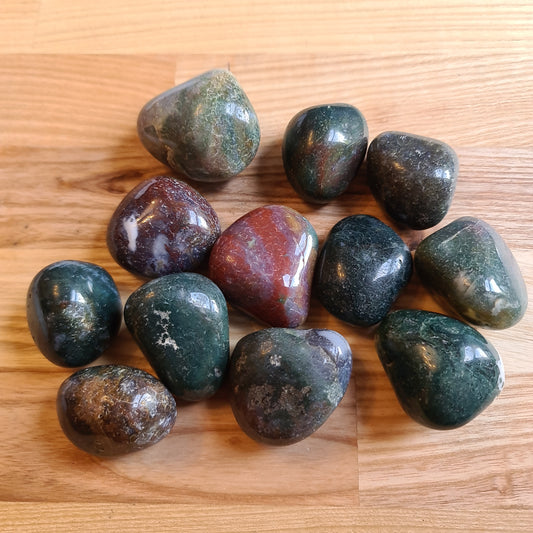 Moss Agate Pebbles