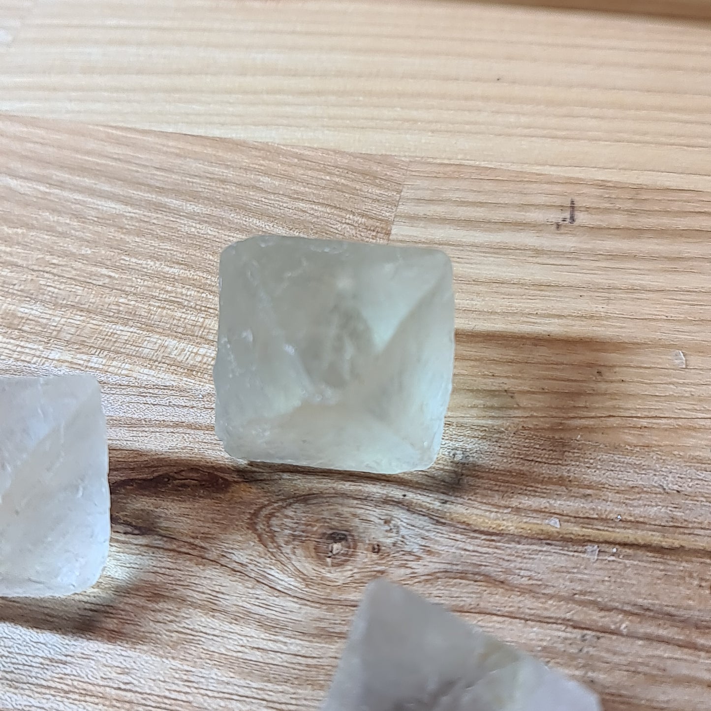 Fluorite Octahedrons
