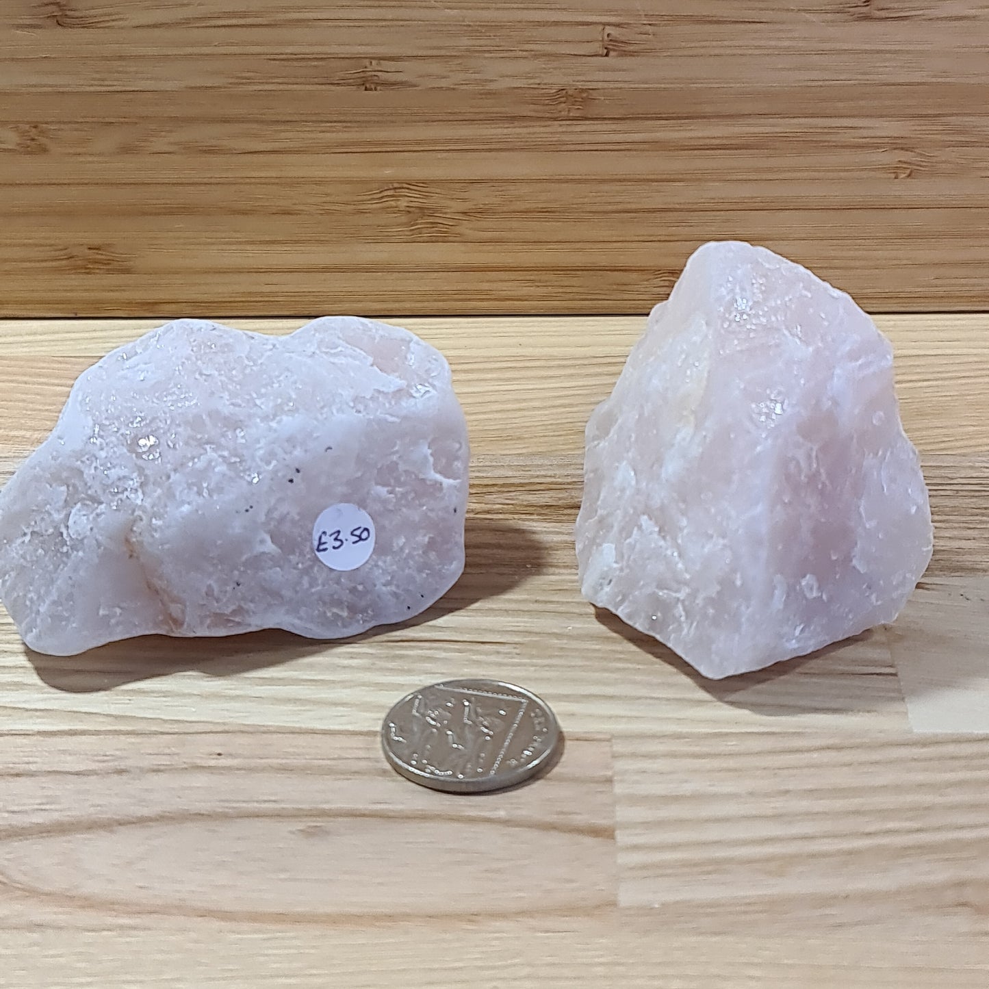 Rose Quartz "A" Grade rough pieces