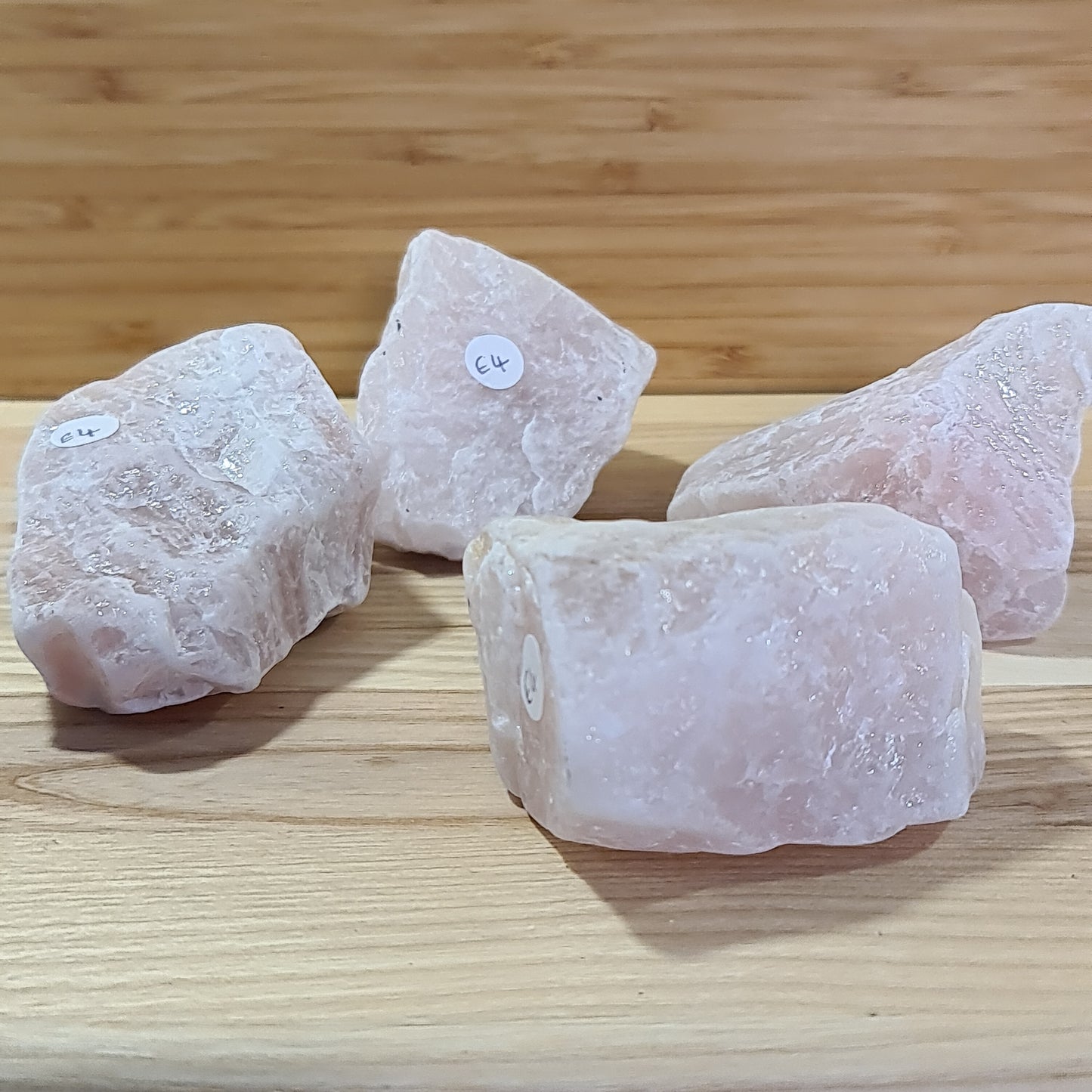 Rose Quartz "A" Grade rough pieces