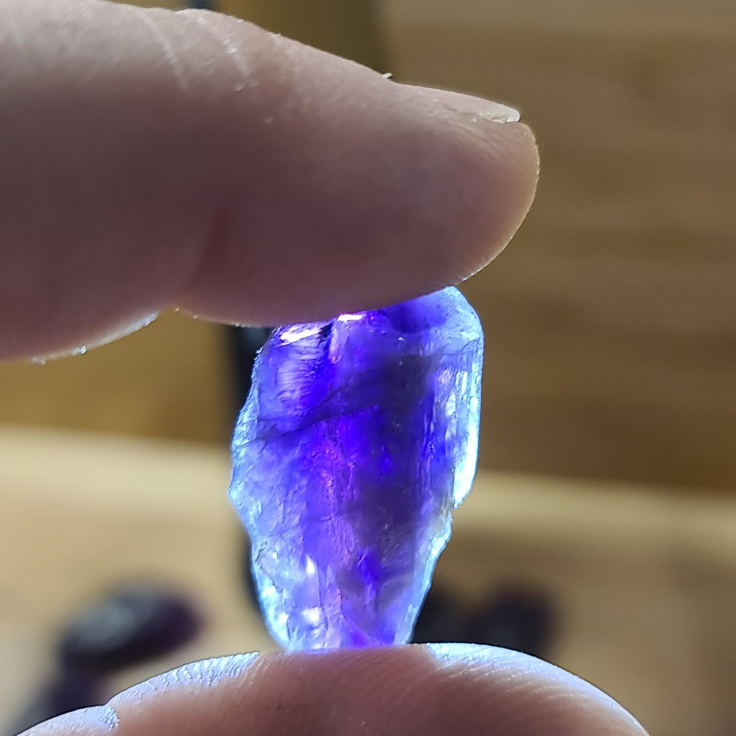 Amethyst - Raw dog teeth