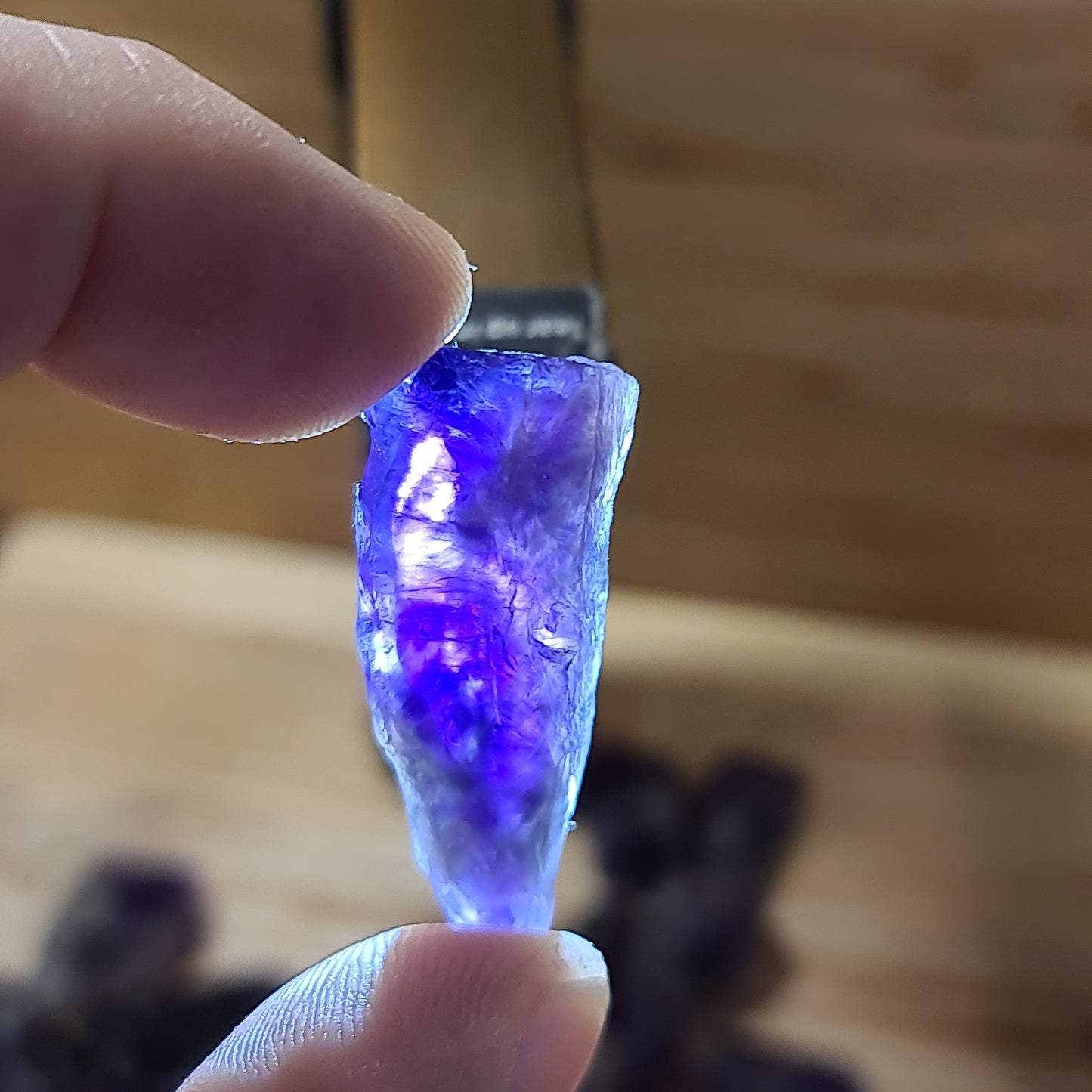 Amethyst - Raw dog teeth