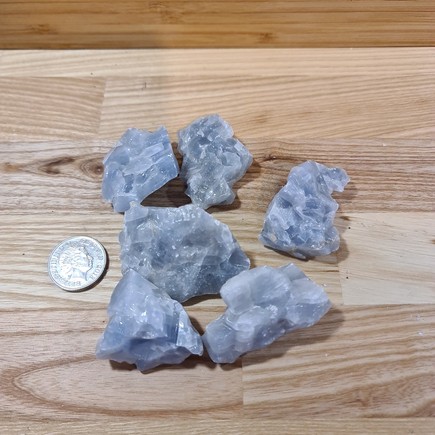 Blue Calcite - Raw