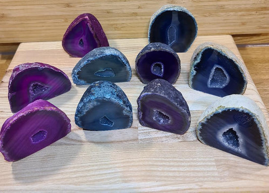 Agate Cut Base Geodes