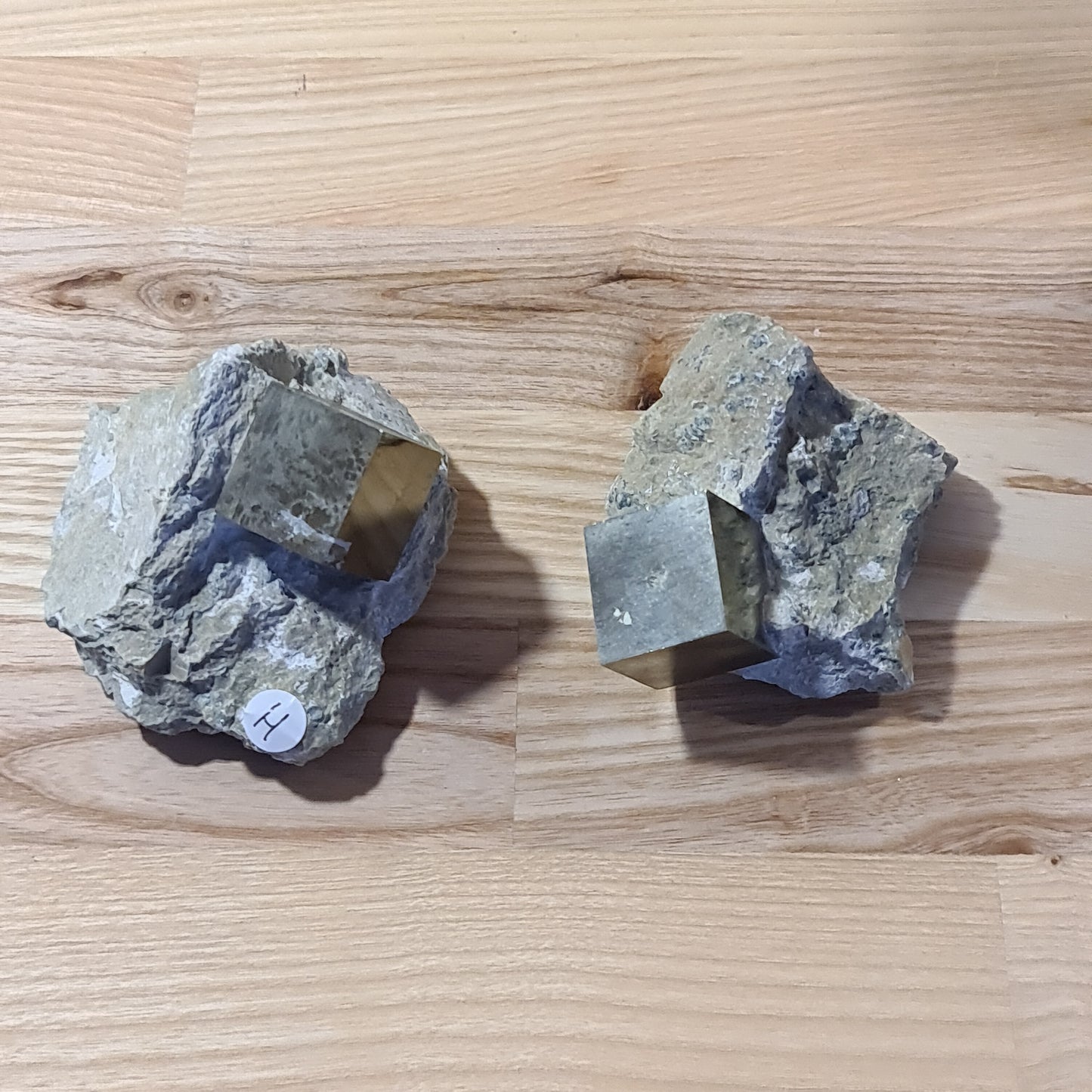Pyrite - Cuboid on matrix