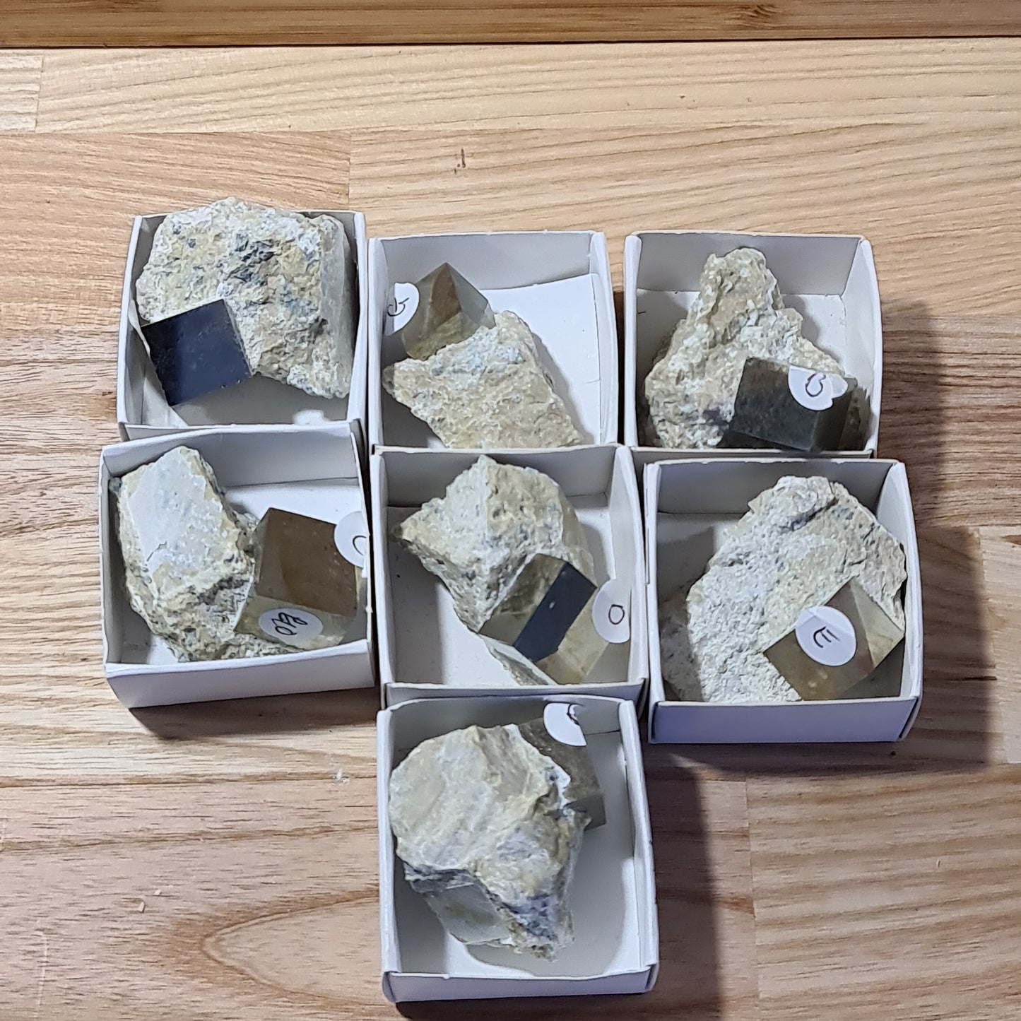 Pyrite - Cuboid on matrix
