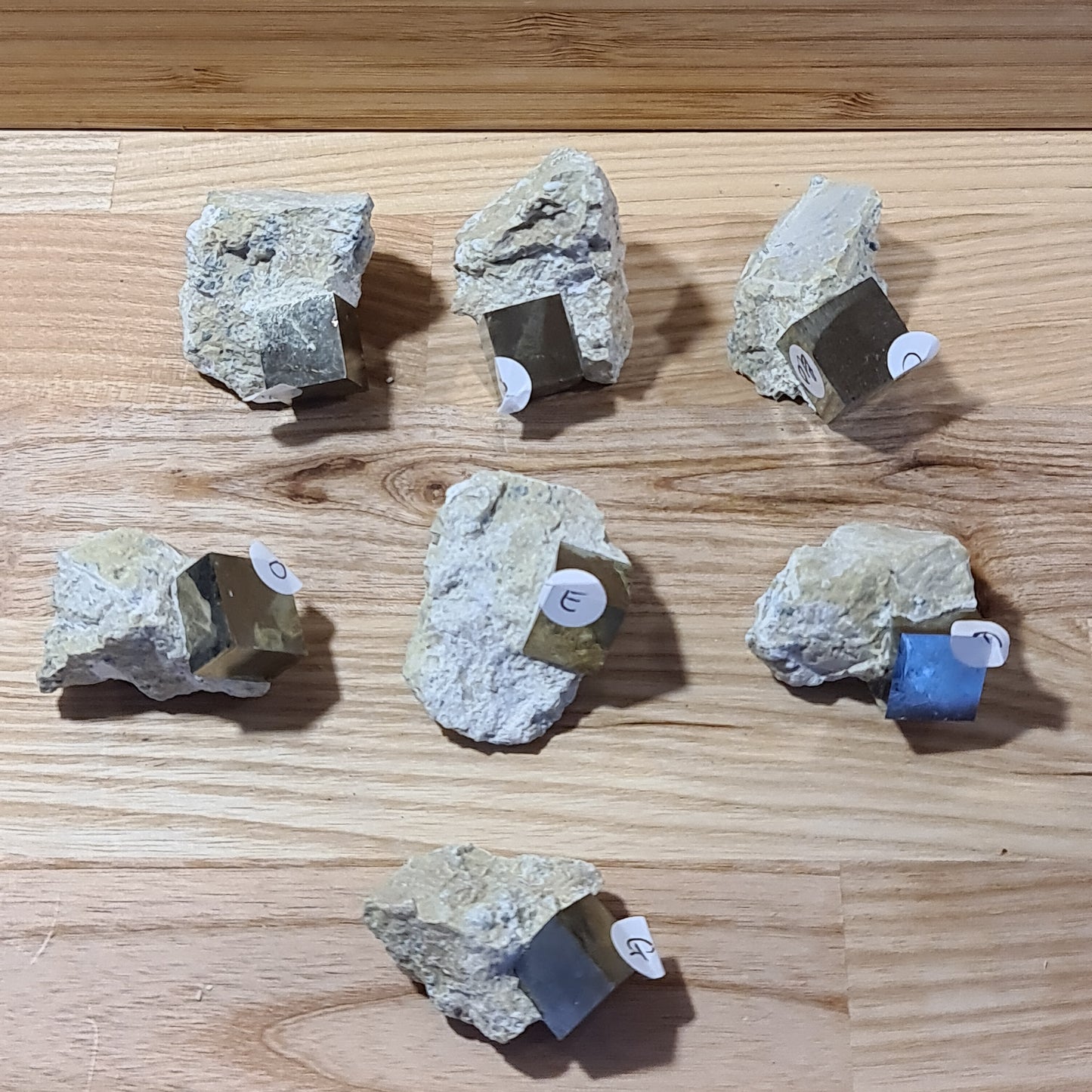 Pyrite - Cuboid on matrix