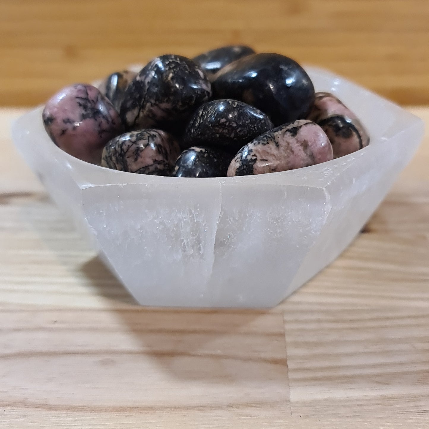 Selenite Hexagonal Bowl