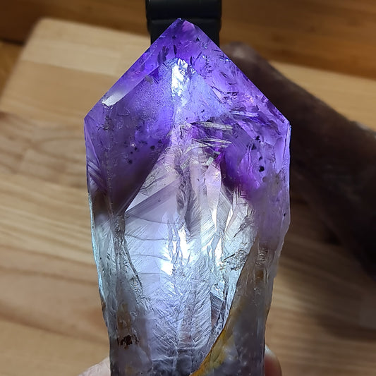 Amethyst 'Elestial' Torches