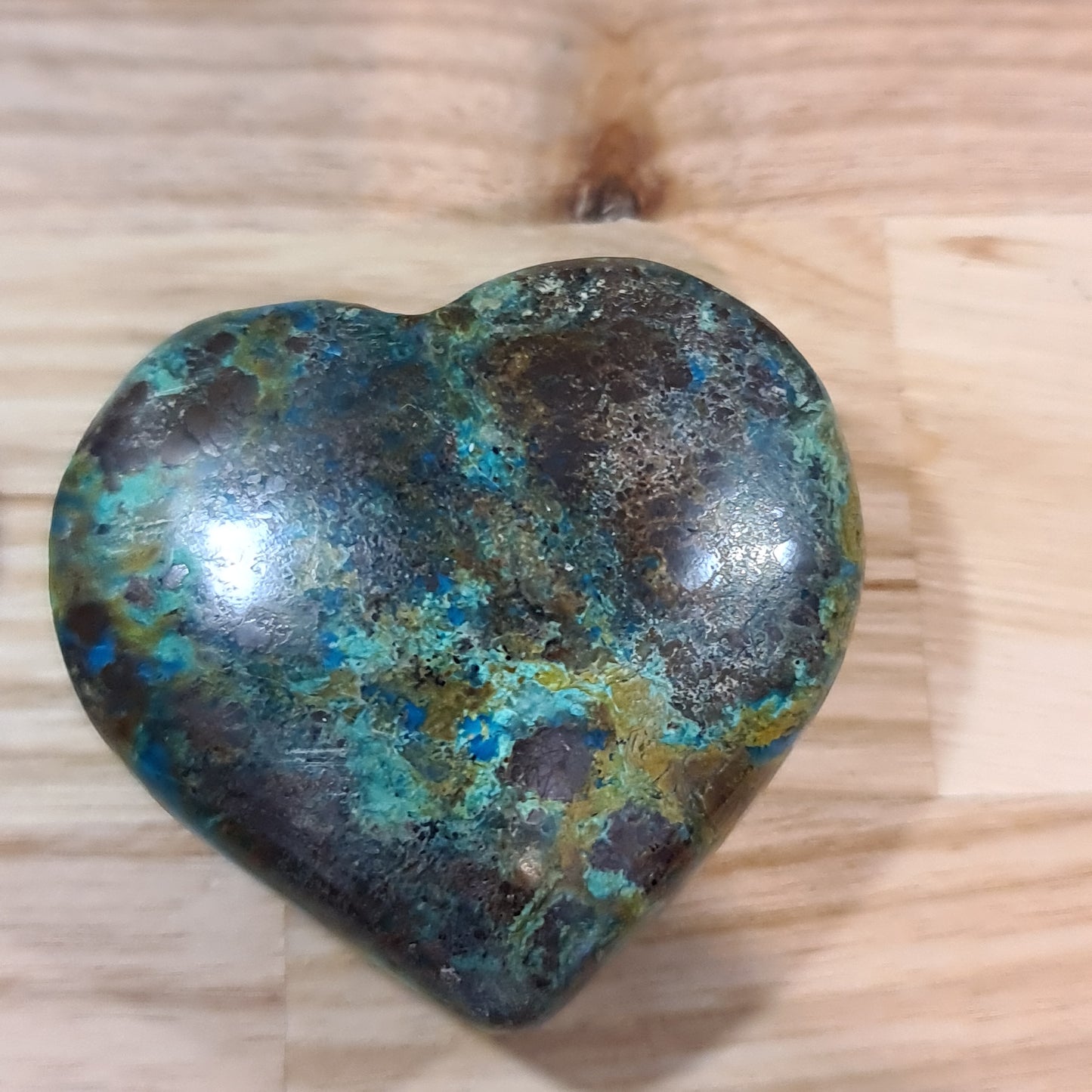 Chrysocolla Heart 40-50mm
