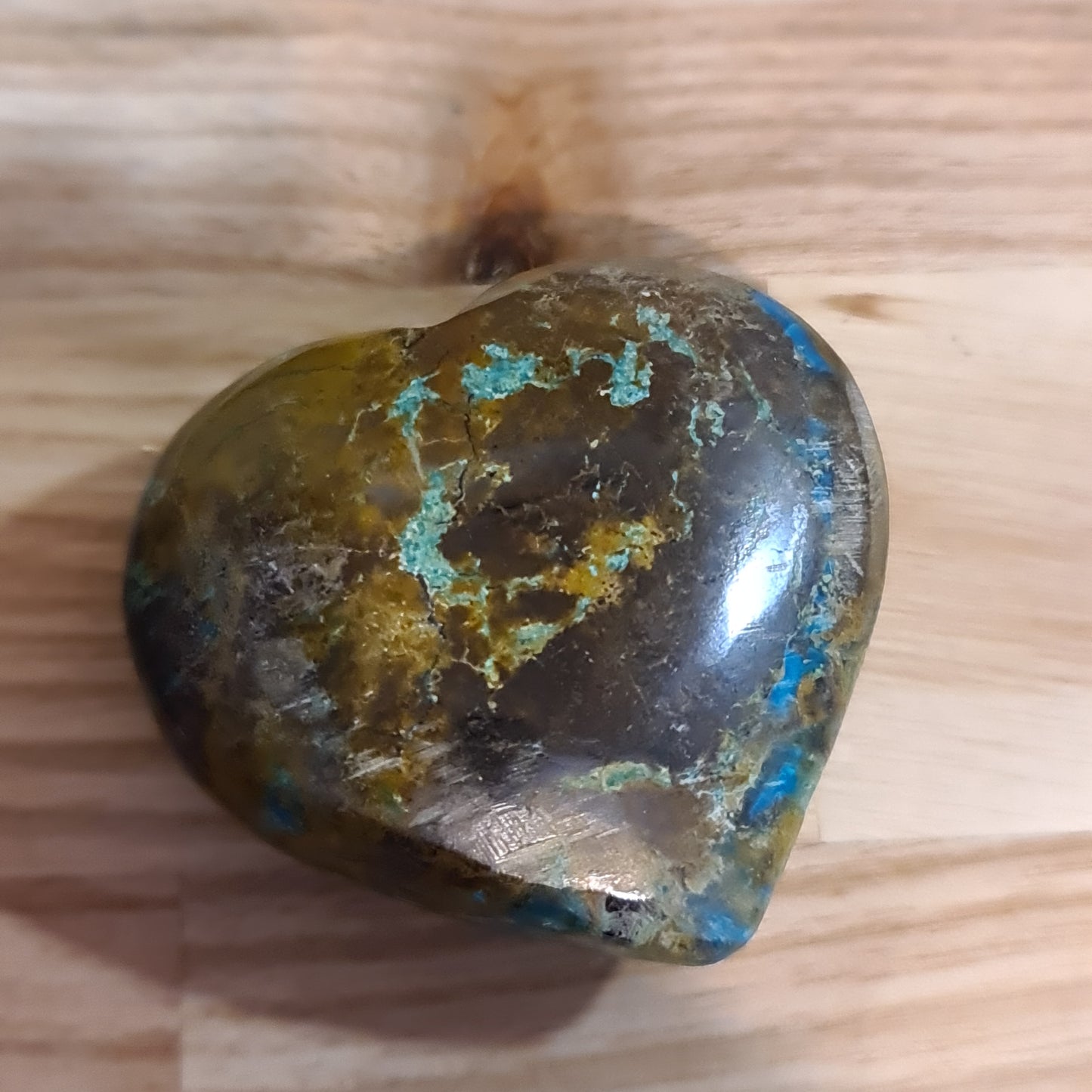 Chrysocolla Heart 40-50mm