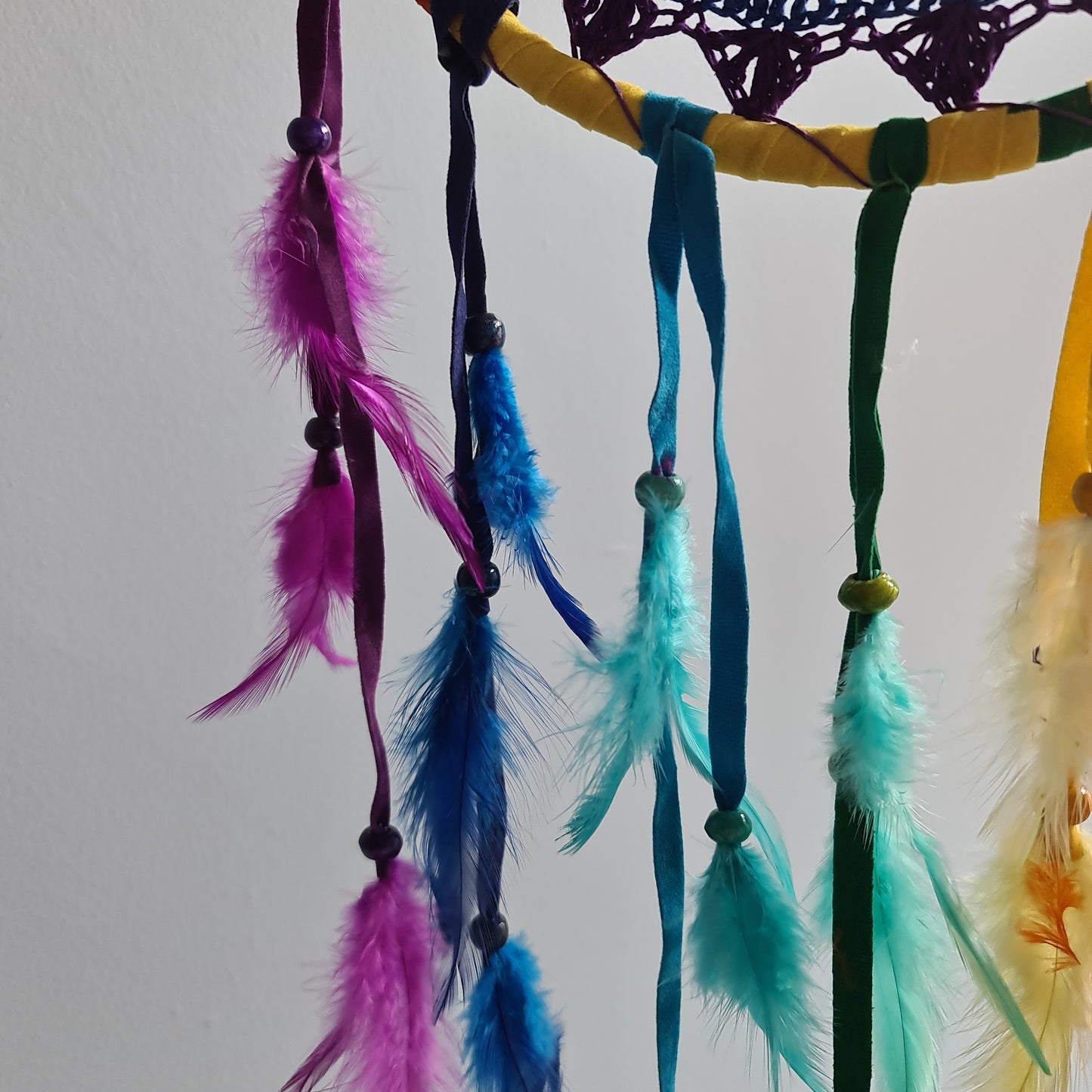 Chakra Woven Dreamcatcher Large