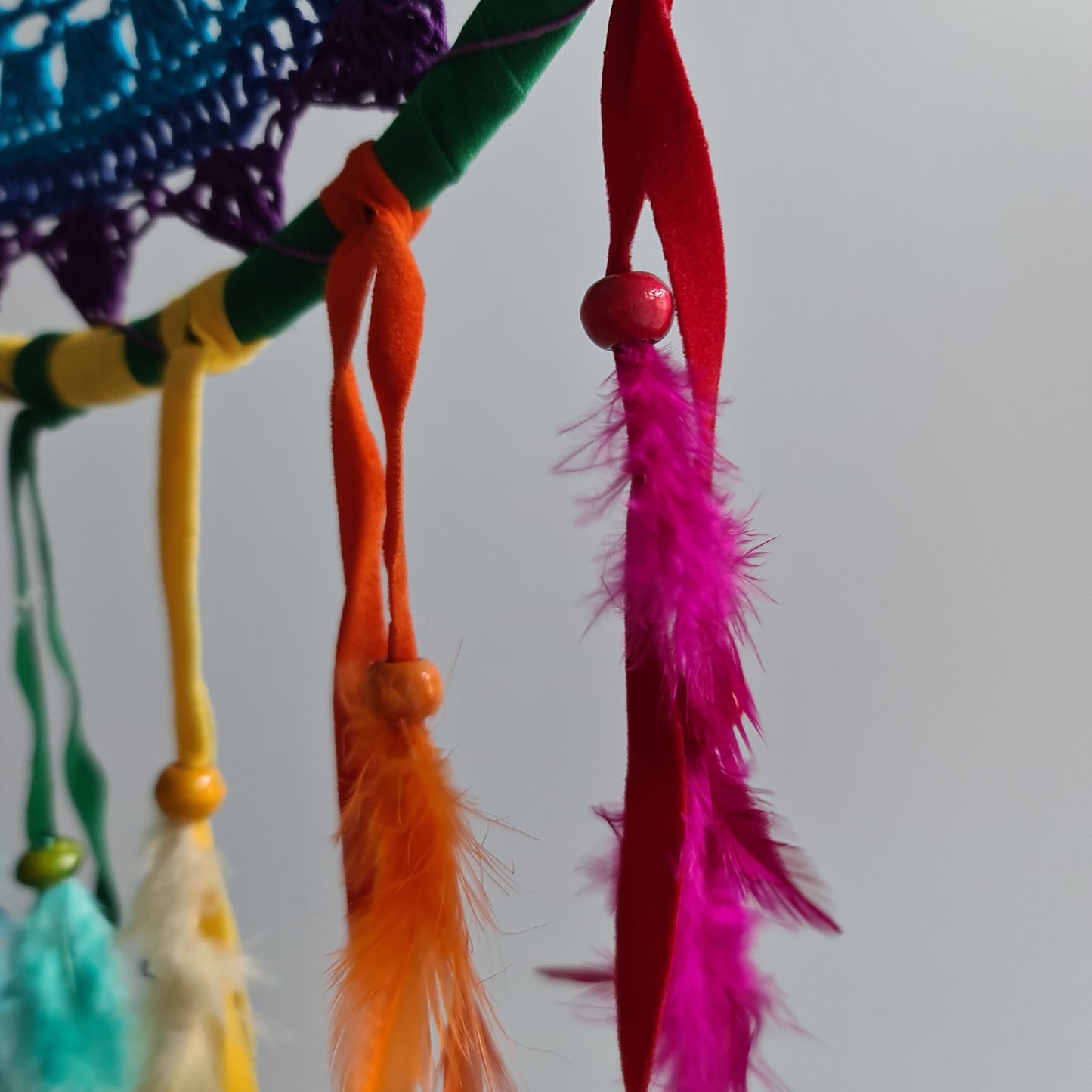 Chakra Woven Dreamcatcher Large